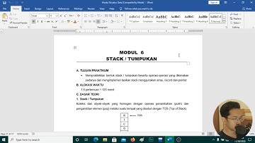 Praktikum Struktur Data - Modul 6 - Stack