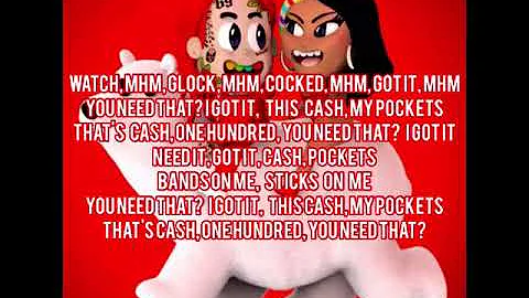 TROLLZ- Alternative Edition 6ix9ine & Nicki Minaj (Lyric Video)