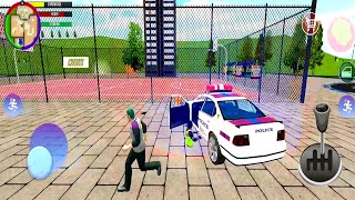 Ugal-ugalan Naek Mobil Polisi - Game Truk Simulator screenshot 3