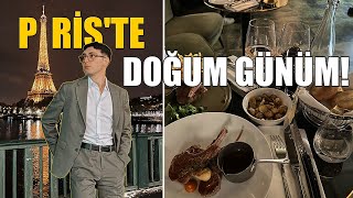 PARİS GEZİ VLOG! Doğum Günümde Paris'teyim, Eyfel Kulesi, Şanzelize Caddesi, Paris Alışveriş Vlog