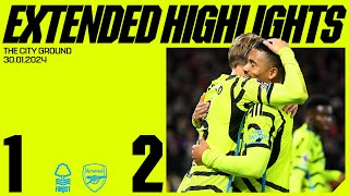 EXTENDED HIGHLIGHTS | Nottingham Forest vs Arsenal (1-2) | Premier League