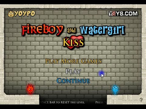 Jogo Fireboy and Watergirl Kiss no Jogos 360