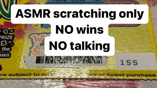 LoFi ASMR extreme scratching on a Florida lottery ticket NO talking NO wins screenshot 4