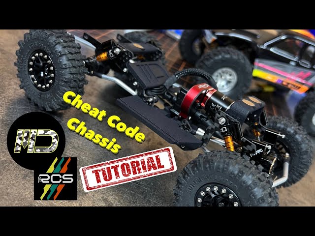 Mazz Designs Cheat Code Chassis assembly tutorial. #Mazzdesigns #Mazz #rcsteve710 class=