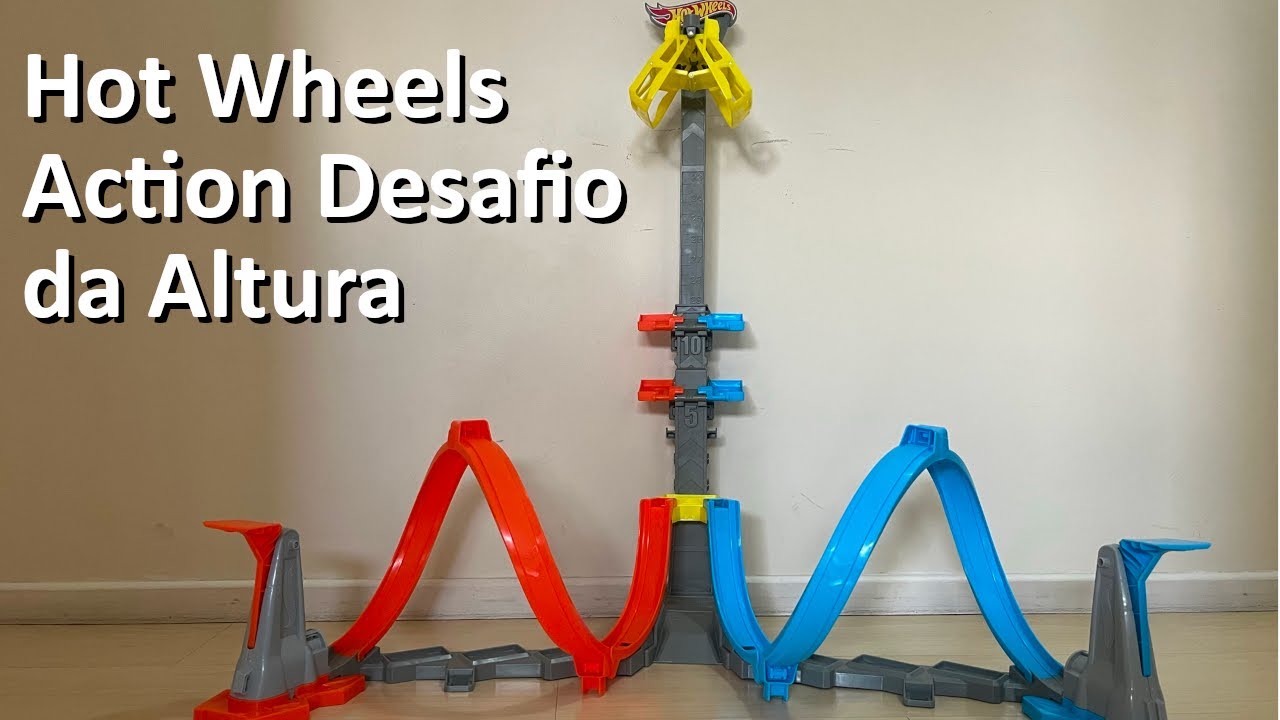 Hot Wheels Action Desafio Da Altura - Aqui Tem Pechincha