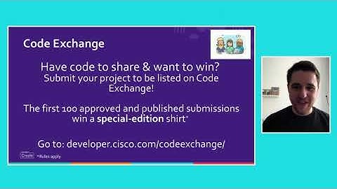 From the DevNet Create 2020 archive: Intro to Code Exchange