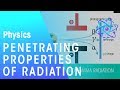 Penetrating Properties of Radiation | Radioactivity | Physics | FuseSchool