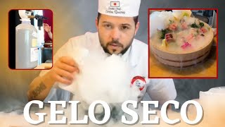 HOW TO MAKE DRY ICE SMOKE | CHEF CARLOS QUEIROZ