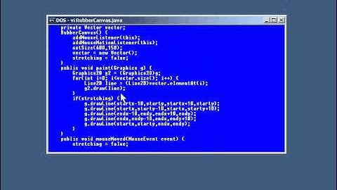 Lesson8 Rubberbanding | Java Graphics Tutorial