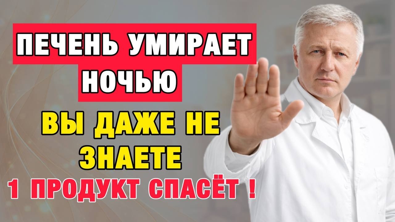 Ешьте это вечером — и печень начнёт обновляться во сне