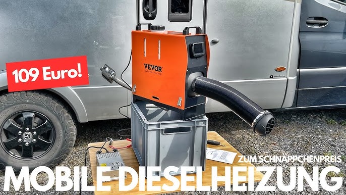 Werkstatt  Garage heizen ohne Kamin oder Strom - Dieselheizung