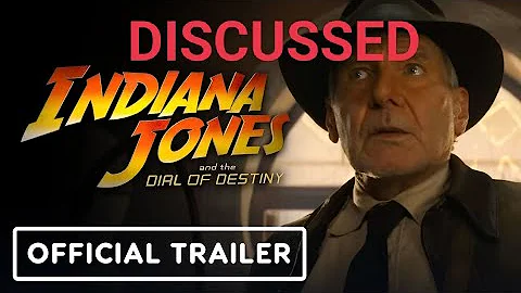 INDIANA JONES AND THE DIAL OF DESTINY TRAILER DISC...