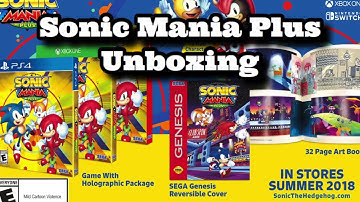 SEGA Sonic Mania Plus for the Nintendo Switch Unboxing