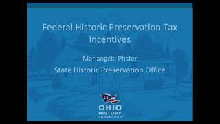 Ohio & Federal Historic Preservation Tax Credits