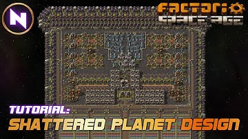 SHATTERED PLANET: Designing The Perfect Spaceship | Factorio SPACE AGE Tutorial