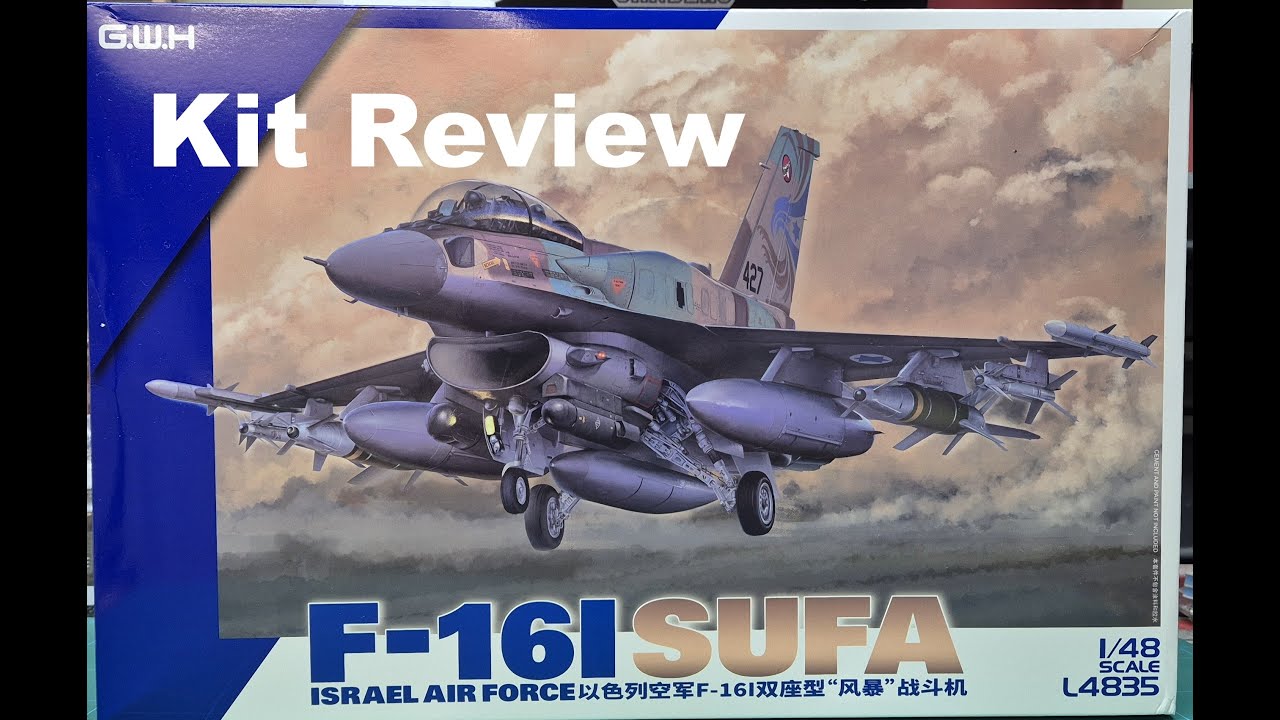 G.W.H 1/48 F-16I SUFA Kit Review - YouTube