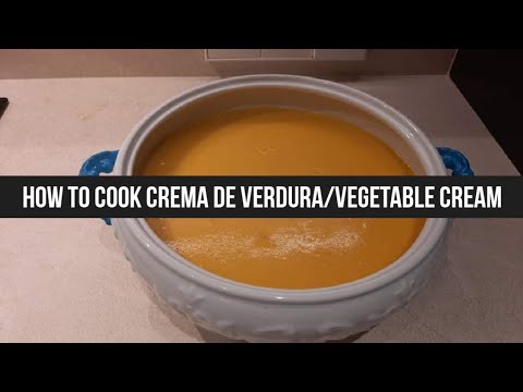 Video: What Vegetable Cream Is Made Of