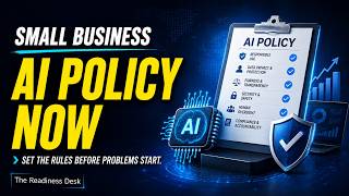 Your Small Business Needs an AI Policy — Even If You Only Use ChatGPT