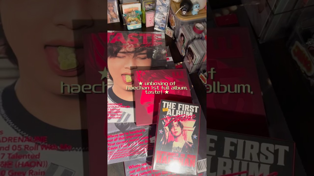 HAECHAN ヘチャン TASTE unboxing トレカ smtown
