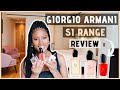 GIORGIO ARMANI SI PERFUME RANGE REVIEW ORIGINAL SI SI PASSIONE FIORI FRAGRANCE BATTLE