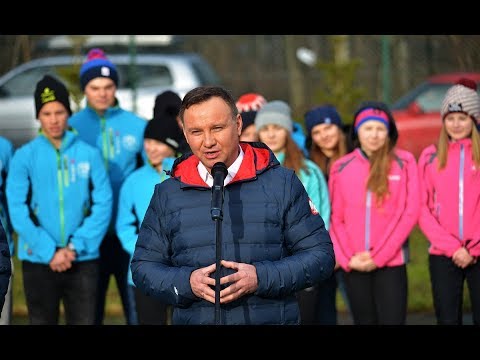 Prezydent RP Andrzej Duda odwiedził Szkołę Mistrzostwa Sportowego w Buczkowicach oraz Szczyrku