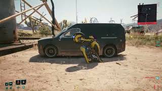 Cyberpunk 2077 Motorbike Bug