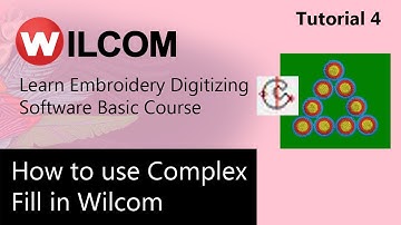 How to use Complex Fill in Wilcom
