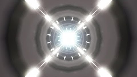 4K Animated Motion Graphic Video Stock | Bright Sci-Fi Tunnel in 4K by Under21 Studio