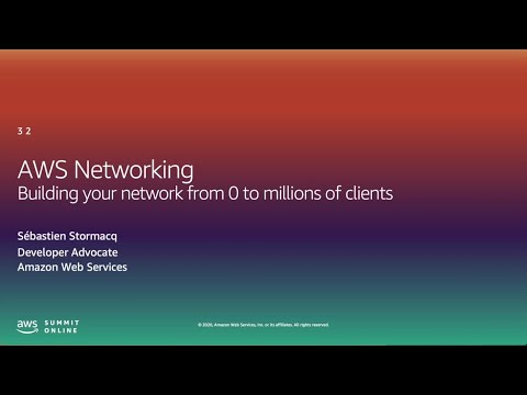 I'm a Sys Admin - AWS Networking : Building your Network from 0 to Millions of Clients (Level 200)