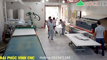 XƯỞNG SẢN XUẤT NỘI THẤT VÁN CÔNG NGHIỆP HIỆN ĐẠI HOLZTEK