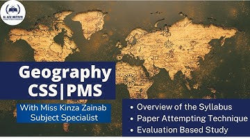An Overview of Geography: CSS & PMS