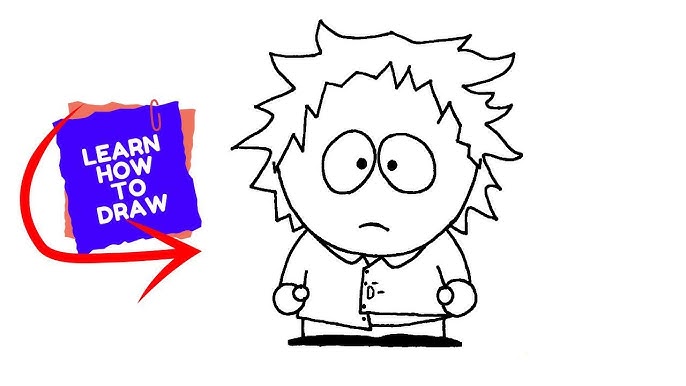 Learn How to Draw Craig Tucker from South Park (South Park) Step