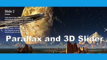 Responsive Parallax Slider Touch Mobile | 3D slider  using HTML CSS jQuery With Swiper js