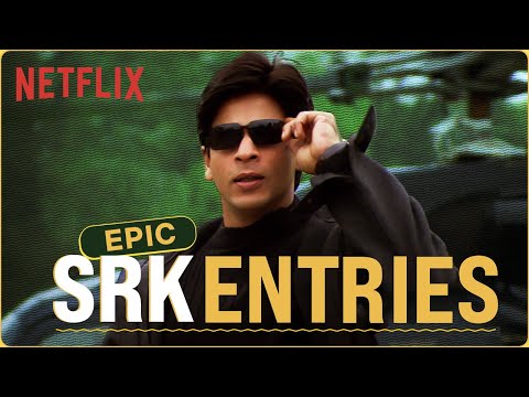 Shah Rukh Khan's ICONIC ENTRY SCENES for 4 Mins Straight!