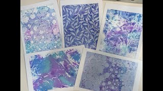 'Gel Plate Techniques Using Alcohol Inks' Video Tutorial