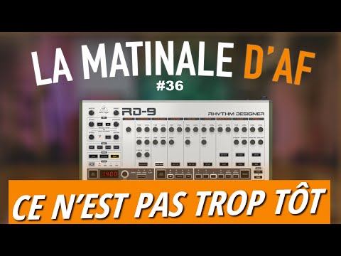 La RD-9 de BEHRINGER enfin dispo ? LA MATINALE D'AF #36