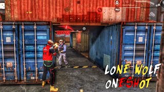 Lone Wolf 1v1 Full Gameplay || Mode Aggressive - Free Fire