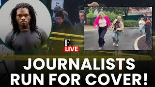 WATCH ON CAM: Journalists Run For Their Lives Amid White House Shooting