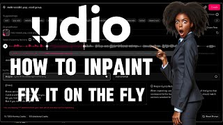 UDIO NEW INPAINTING - I'll Show You How It Works | Plus A Bonus Tip | #ai  #udiomusic #udioupdate