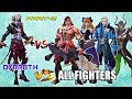 DYRROTH VS ALL FIGHTERS • PART 2 • MOBILE LEGENDS 1 VS 1 FIGHT • MOBILE LEGENDS