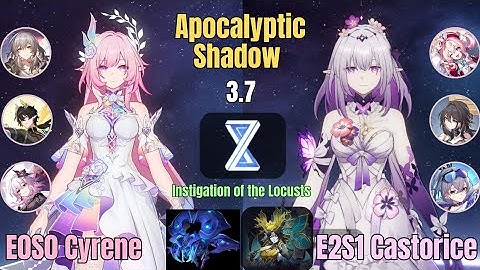 E0S0 Cyrene & E2S1 Castorice | 3.7 Apocalyptic Shadow Diffculty 4 | Honkai Star Rail