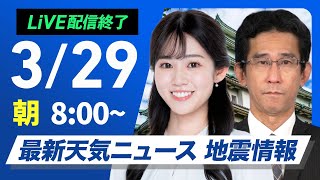 ウェザーニュースの配信のサムネイル画像