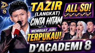 Download Lagu 🎤 TAZIR (LANGKAT) – CINTA HITAM | D'ACADEMY 8 TOP 42