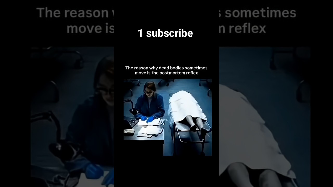 Dead Bodies Move After Death? 😨 Explained in 15 Seconds