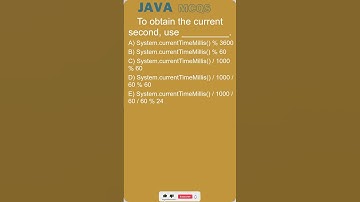 Java MCQs Selections 37