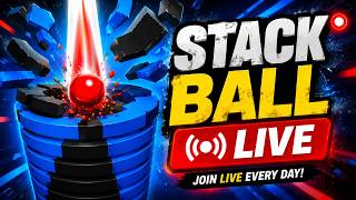 🔴 LIVE 🔴 Stack Ball - Can We Beat the World Record?