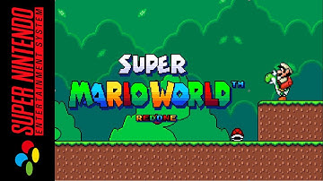 [Longplay] SNES - Super Mario World Redone [Hack] [100%] (4K, 60FPS)