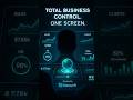 TOTAL Business Control with Just ONE Screens | Powered by Nexsoft Technologies #crm #erp #enterprise
