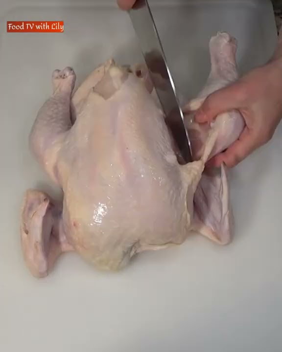 How to Cut Up a Whole CHICKEN? Easy!!!