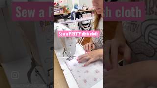 Sew cotton dish cloths